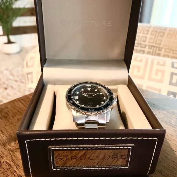 Structure Stainless Steel Black Watch - Picture 2 of 11